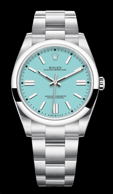 rolex tiffany 41 mm|Rolex oyster perpetual 41mm celebration.